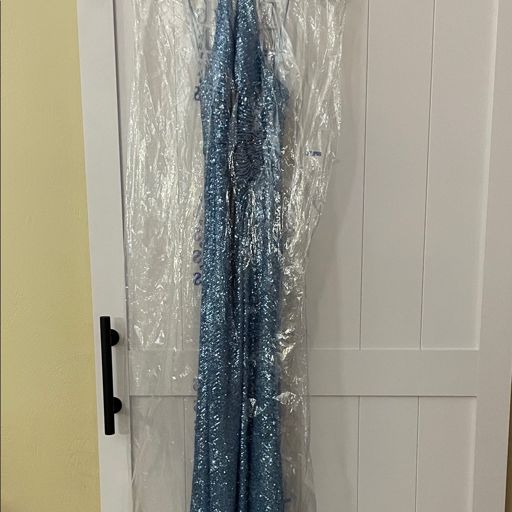 Morgan & Co. Light Blue Dress